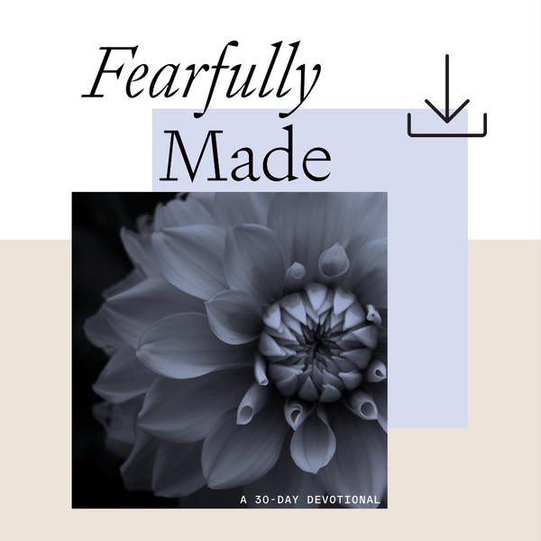 image for the Fearfully Made Devtional card